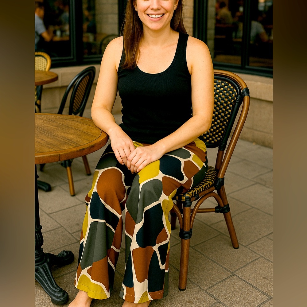 Colour block Women's Pants. Brand new